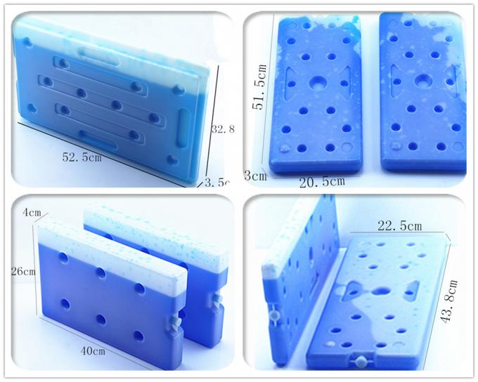 43.8*22*3 CM Large Cooler Ice Packs Large Ice Box In Cooler Box For Keeping Medical Ice Cream Food Chilled