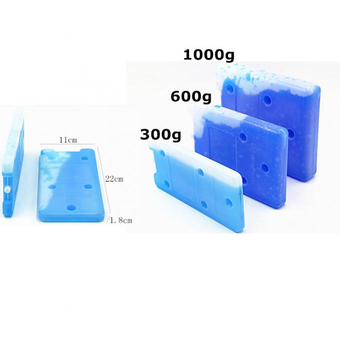Wholesale 22*11*1.8 CM HDPE Hard Plastic Cooling Gel Eutectic Plate