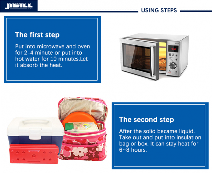21.5x3cm 860g Eco Friendly Reusable Heat Packs