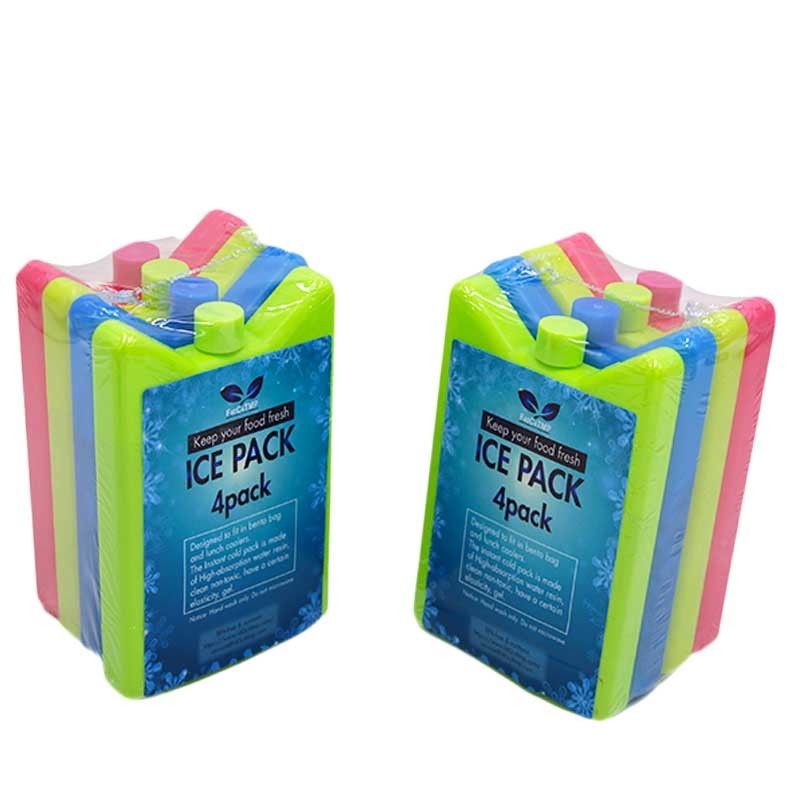 Colorful HDPE Hard Plastic Ice Packs With Perfect Ultrasonic Welding