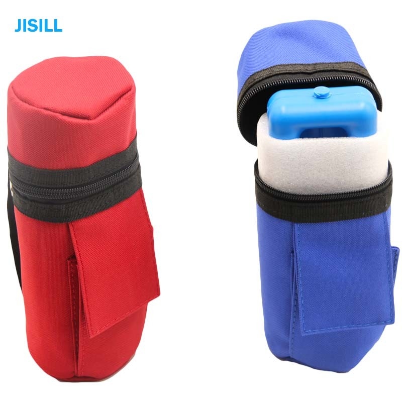 Diabetic Portable Oxford Fabric Medical Ice Box With Plastic
