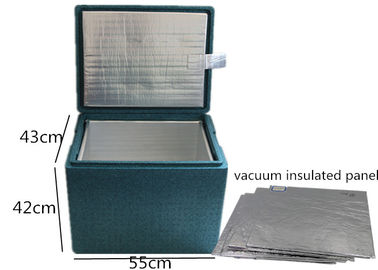 Vacuum Insulation Panel Leak Proof 15mm Medical Cool Box EPP Material