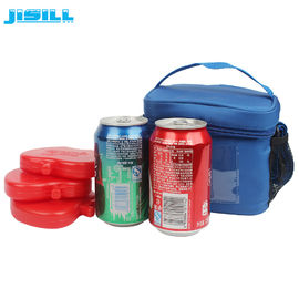 Rigid Plastic Mini Ice Packs For Lunch Box , Slim Fit Fresh Cool Cooler