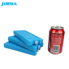 Food Grade HDPE Cold Ice Pack 16.5*7.4*2 Cm For Frozen Food Blue Color