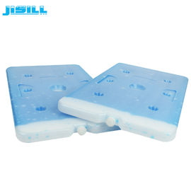 Plastic Low Temperature Ice Cooler Brick / Blue Freezer Cold Packs