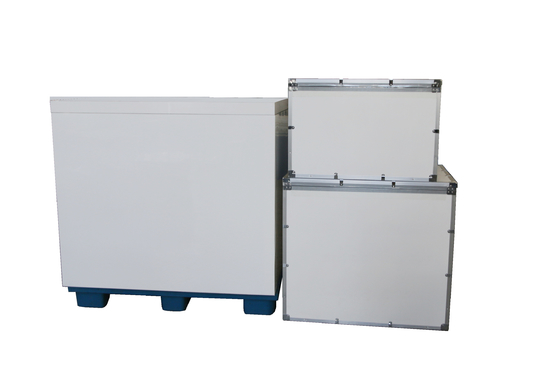 140 Hours Pallets Insulated Turnover Shipper Large Cooler Box For Vaccine Delivery