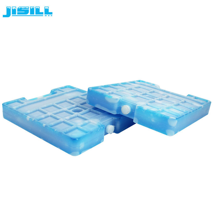 HDPE Large Reusable Cooler Ice Packsblue Gel Ice Block Food With Handle