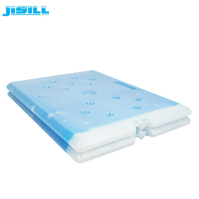 PCM Material HDPE Plastic Large Cooler Ice Packs Hard Ice Brick For Medical Cold Storage