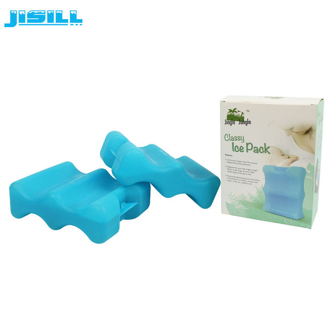 HDPE Plastic Breast Milk Ice Pack Non - Toxic For Cooling , CPSIA Approved