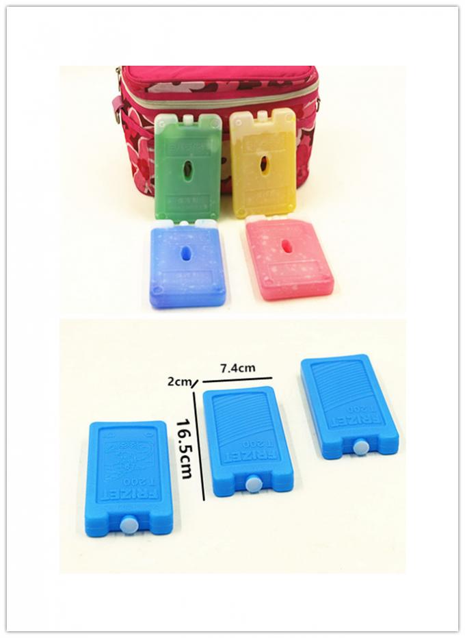 Custom Portable Thermal Blue Cool Bag Ice Packs For Cool Cooler Bag