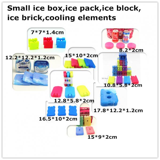 Ice Block In Plastic Colorful Plastic Mini Ice Blocks Small Gel Ice Packs SAP CMC Inside ...