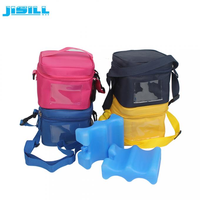 4 Bottle Carry Insulated Wine Beer Bottle Cooler Bag With Wavy Shape
