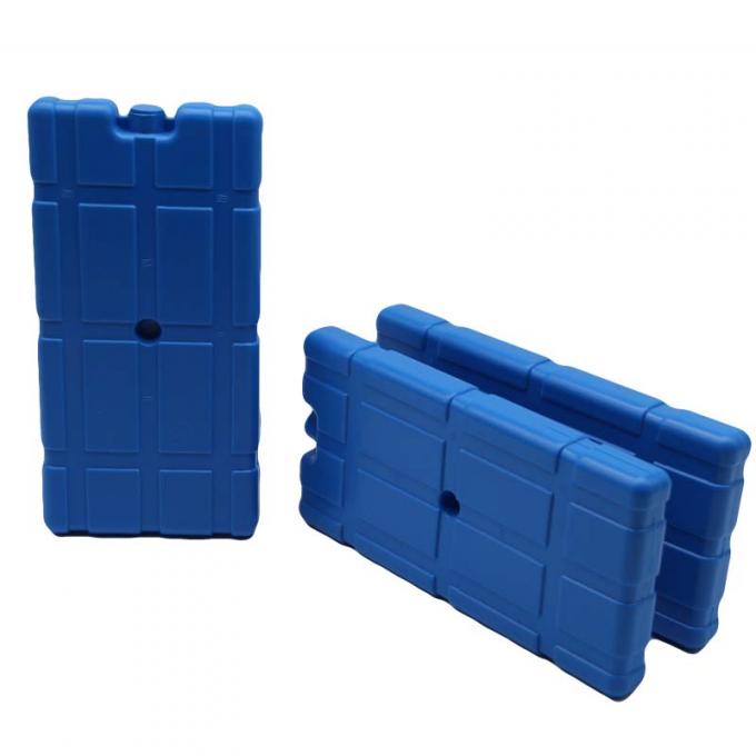 Hard Plastic Cooler Ice Brick 25*15*3.5cm 1000ml For Cooler Box
