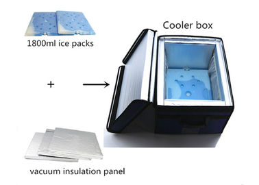 Buy MSDS Approved Oxford Fabric Portable Medical Cooler Fridge Cooler Box online manufacture