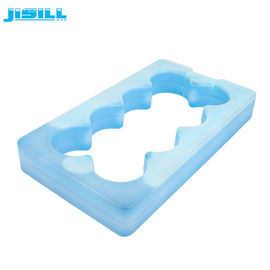 Buy Plastic Material Special Shape Custom Gel Ice Cooler Bricks For Beverage Cold online manufacture