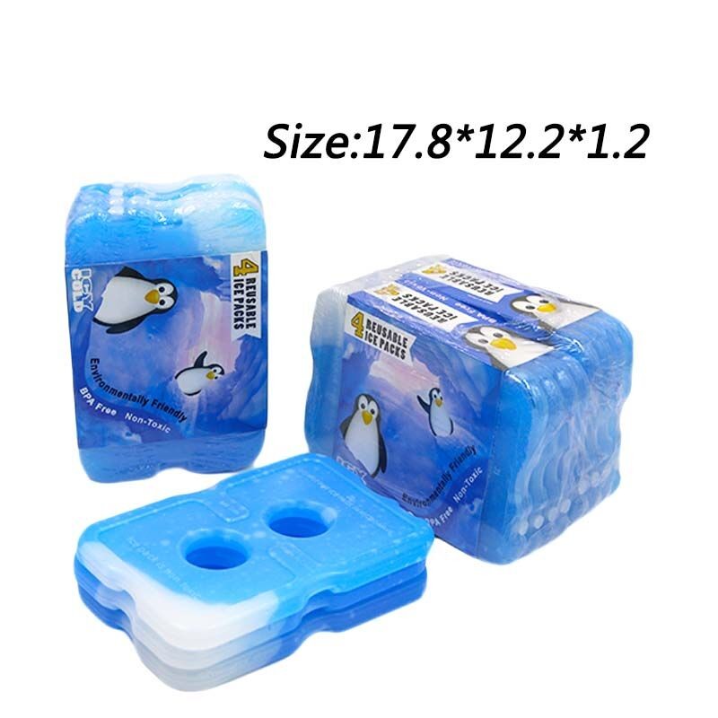 Small 200ML Slim Ice Packs For Lunch Boxes / Mini Slim Gel Ice Pack For