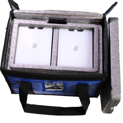 Mobile Lightweight Vaccine Blood Medical Cool Box Durable Portable Cooler Box With Ice Pack