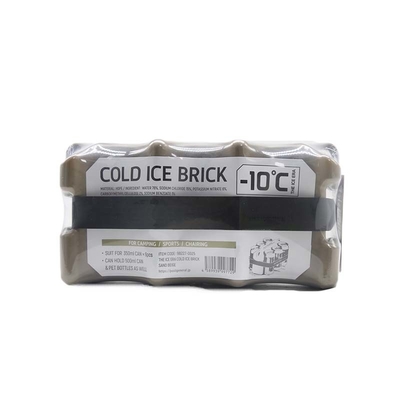 PCM Phase Change Material Beer Holder Cooler Ice Brick HDPE Plastic BPA Free