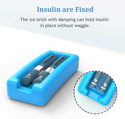 Travel Cooler Case Protector Cooler Bag PCM Ice Brick Keeping Diabetes Active