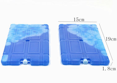 Non Toxic Food Grade Eutectic Cold Plates Gel Polymer Cold Bricks For Cooler Box For Food Frozen
