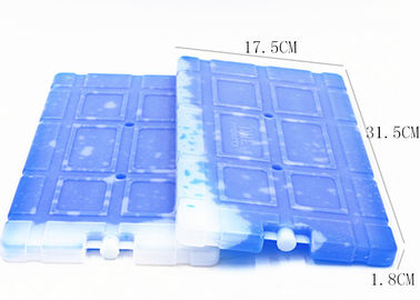 Non Toxic Food Grade Eutectic Cold Plates Gel Polymer Cold Bricks For Cooler Box For Food Frozen