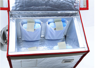 Large Vpu Material Folding Medical Insulin Cooler Box Insulated For Long Transport