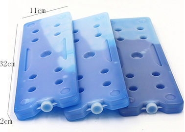 Health Large Thin Reusable Freezer Gel Ice Packs For Coolers Seafood Transportion