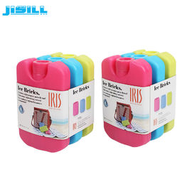 Children'S Mini Ice Packs For Lunch Bag , Red Frozen Gel Packs 12*7.8*2cm Size For Food Frozen