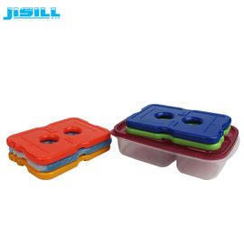 Slim Thin Cooling Liquid Gel Ice Packs Brick For Fit Fresh Lunch Box