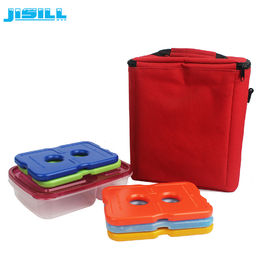 Slim Thin Cooling Liquid Gel Ice Packs Brick For Fit Fresh Lunch Box