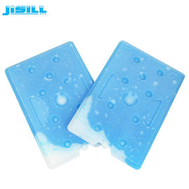 Blue PCM Coolant Flat HDPE Large Cooler Ice Packs Non Toxic - 25 Degrees For Food Frozen