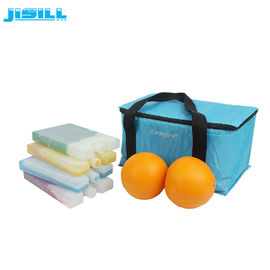 Durable Plastic Freezer Packs For Coolers , BPA Free Colorful Gel Ice Packs For Thermal Bag