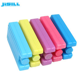 100ml BPA Free HDPE Mini Hard Ice Packs No Leaking Colorful Freezer Ice Block For Lunch Bag