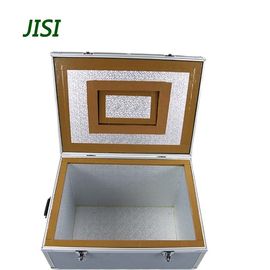 94 L Vacuum Insulated Panel Ice Cream Carrier , PE Plastic Cooler Ice Box Container