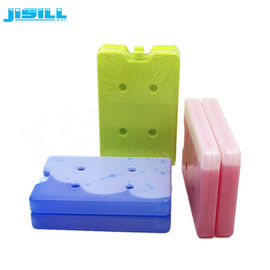 Colorful HDPE Plastic Ice Brick Cooler For Food Cold Storage / Freeze Pack For Cooler