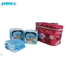 160ml Ice Gel Lunch Chillers / Ultra-Thin Gel Ice Packs Thermal Type For Food Frozen