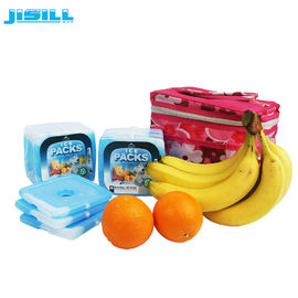 160ml Ice Gel Lunch Chillers / Ultra-Thin Gel Ice Packs Thermal Type For Food Frozen