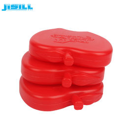 Custom Eco Friendly Colorful Ice Blocks For Cool Boxes 100Ml Apple Shape