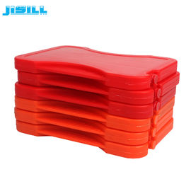 Safe Material PP Plastic Red Reusable Hot Cold Pack For Lunch Box