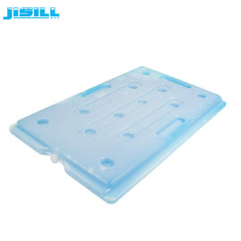 Low Temperature Blue Ice Freezer Packs , Reusable Ice Blocks 3500g Weight