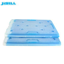Low Temperature Blue Ice Freezer Packs , Reusable Ice Blocks 3500g Weight
