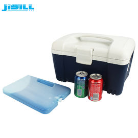 Reusable HDPE Durable Plastic Large Cooler Ice Packs With Handle / Cooler Freezer Packs
