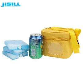 10*10*2 CM Mini Ice Packs For Food Cold and Fresh / HDPE Plastic Ice Blocks For Coolers