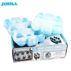 Chill Liquid Freezer Pack HDPE Ice Cooler Brick Customized For Beer Cooling