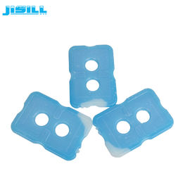 OEM / ODM Freezer Cool Packs Transparent White With Blue Liquid Ice Bags