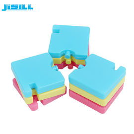 Colorful  Hard Mini Ice Blocks With Perfect Ultrasonic Welding Sealing For Lunch Box