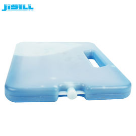 Food Grade 1800ml Gel Refrigerant Eutectic Cold Plate With A Handle For Cold Chain Transport