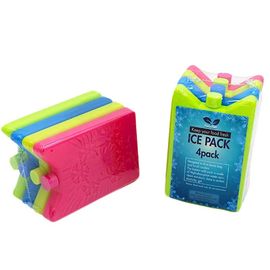 Colorful HDPE Hard Plastic Ice Packs With Perfect Ultrasonic Welding Sealing