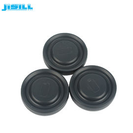 Reusable Portable Round Ice Hockey Puck For Drink , Plastic Material