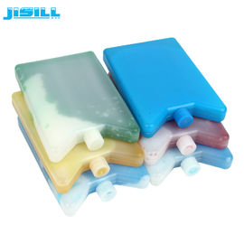 HDPE Plastic Ice Cooler Bricks Blue Gel Ice Pack For Fresh Storage